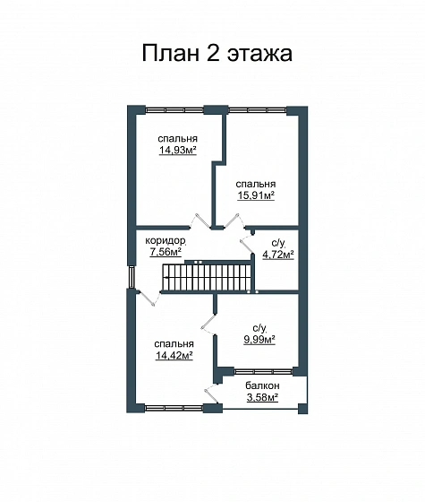 Коттедж «Тростен», уч.№15 (пос. Рябиновый)